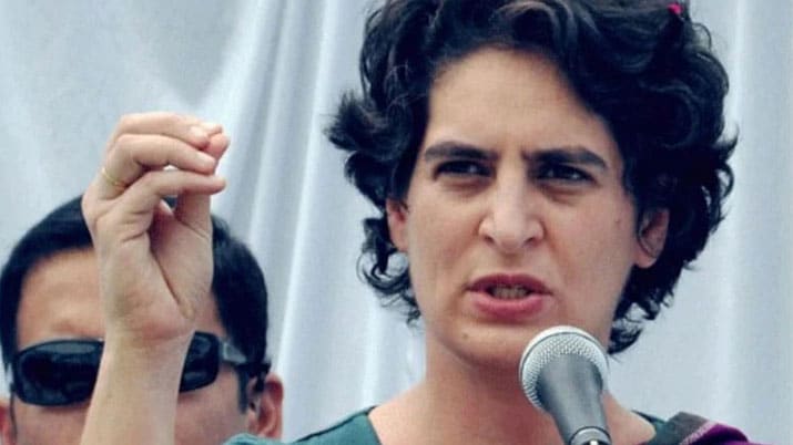 Did Priyanka Gandhi disdain the cries from the rape victim?