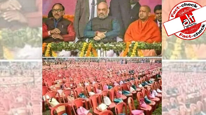 2018 Photo of Empty Chairs from BJP Event Viral As West Bengal