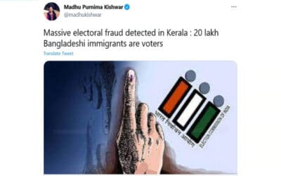 20 lakh Bangladeshis in Kerala voters’ list?