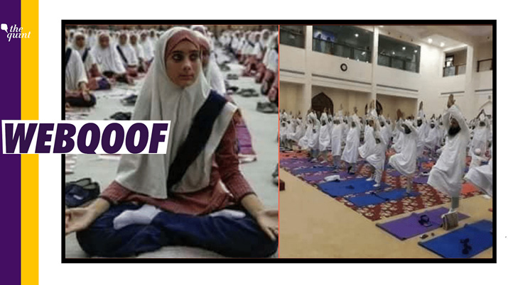 On International Yoga Day, is Saudi Arabia also practicing yoga?