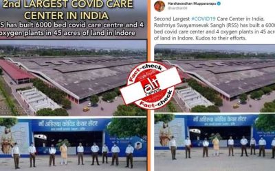 Did RSS ‘Built’ Indore’s COVID Care Facility?