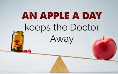 How does having ‘an apple a day keeps a doctor away’?